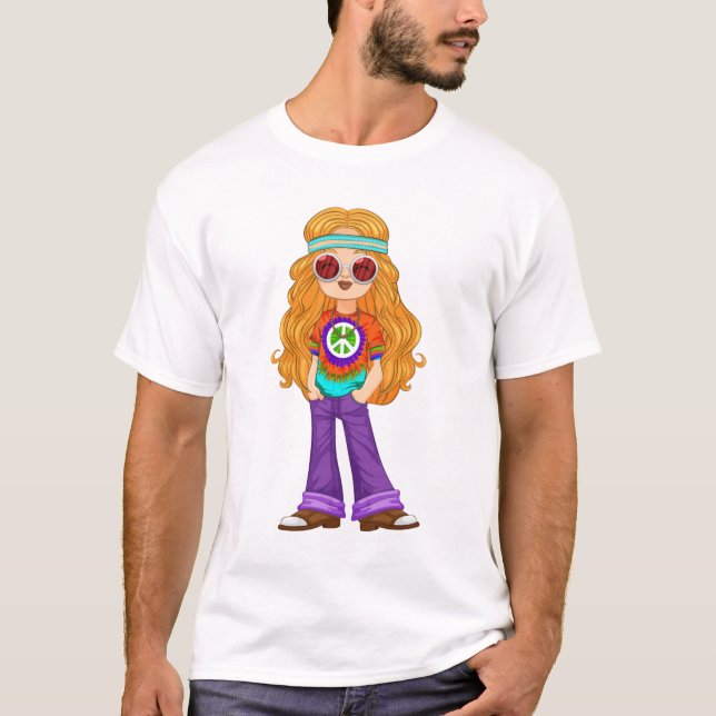 Camiseta Hippie Vibe (Frente)