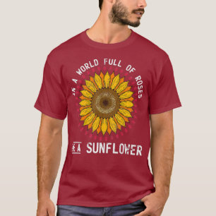 Camiseta Hippie Yellow Flower Florist Nature