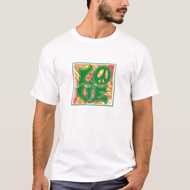 Camiseta HippieLOVE-Logotipo (Frente)