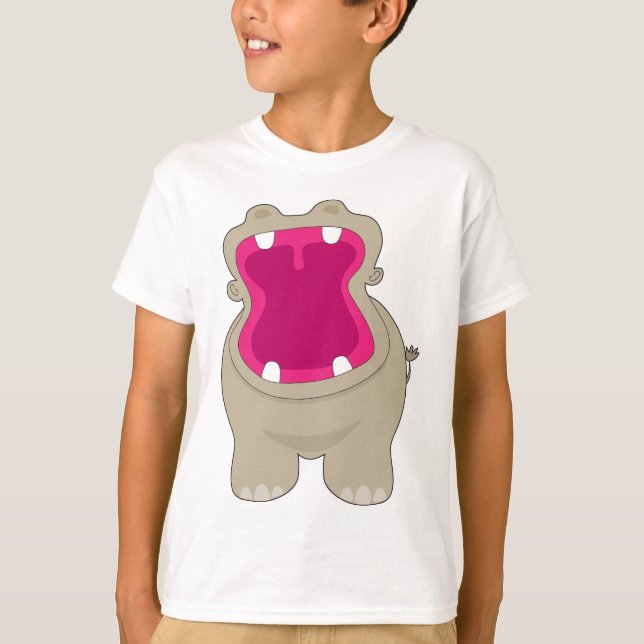 Camiseta Hippo Big Bouth (Frente)