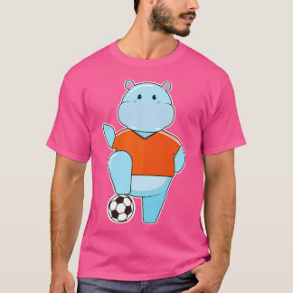 Camiseta Hippo como jogador com bola