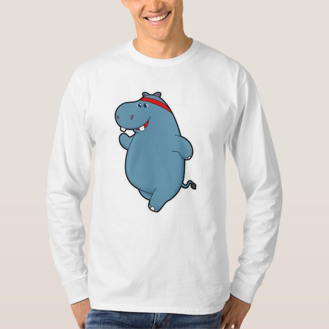 Camiseta Hippo em Corrente com Fone (Frente)