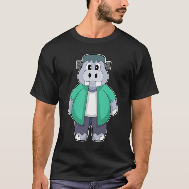 Camiseta Hippo Halloween (Frente)