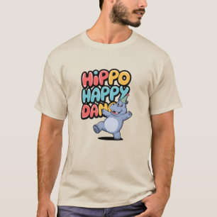 Camiseta Hippo Happy Dance