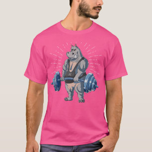Camiseta Hippo Malhação de Elevação de Eixo