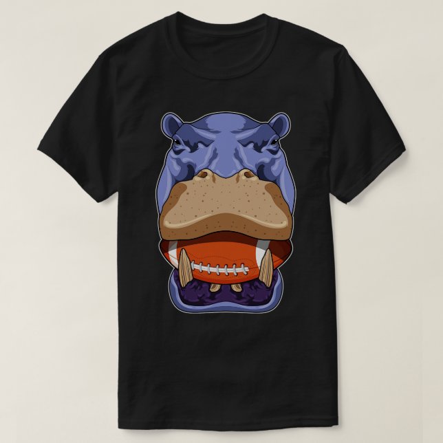 Camiseta Hippo no Esportes 2 (Frente do Design)