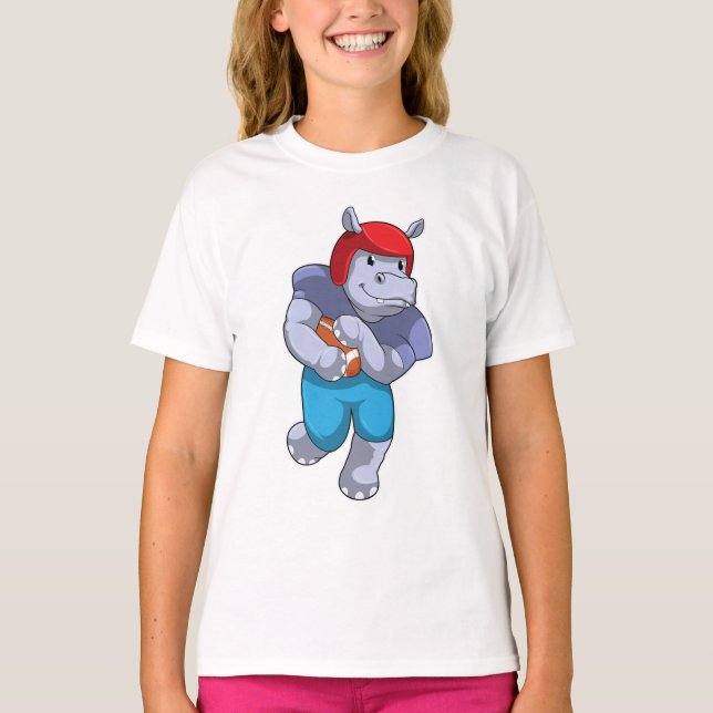 Camiseta Hippo no Futebol (Frente)