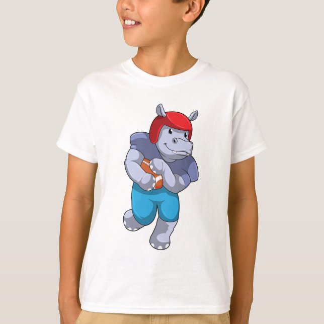 Camiseta Hippo no Futebol (Frente)