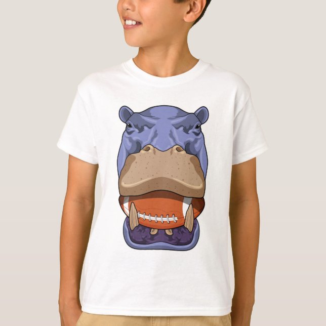 Camiseta Hippo no Futebol (Frente)