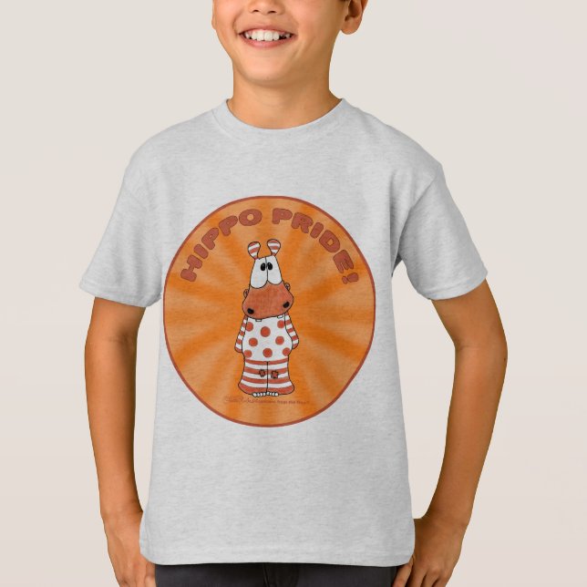 Camiseta Hippo Pride Starburst (Frente)