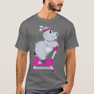 Camiseta Hippo Spinning Bike