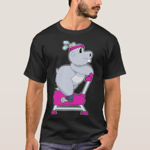 Camiseta Hippo Spinning Bike