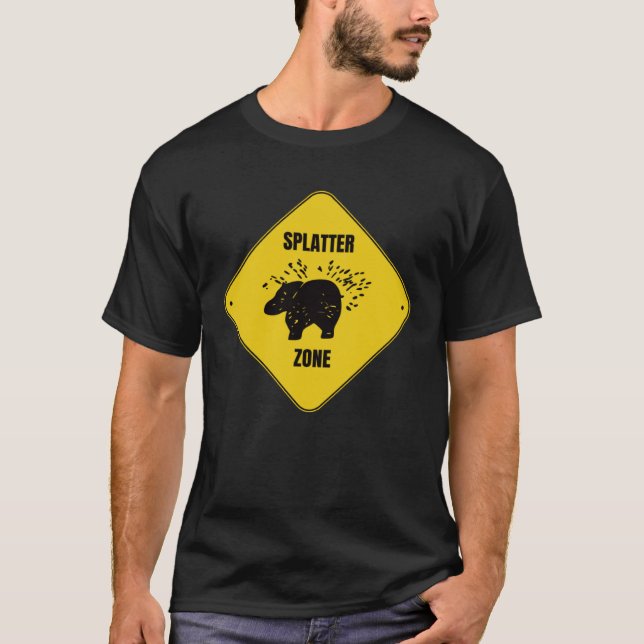 Camiseta Hippo Splatter Zone Carnival (Frente)
