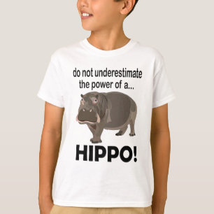 Camiseta Hippopotamus Animal Funny Hippo Kids