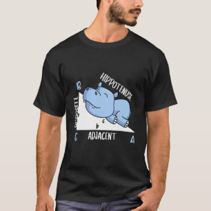 Camiseta Hippotenuse matemática de professor de matemática