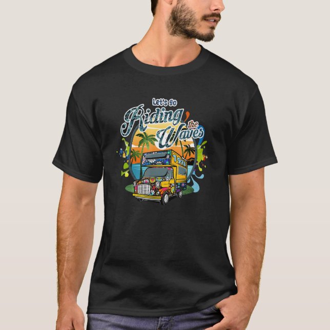 Camiseta Hippy Canavan Sunset 60's 70's Vamos Ir Andando (Frente)