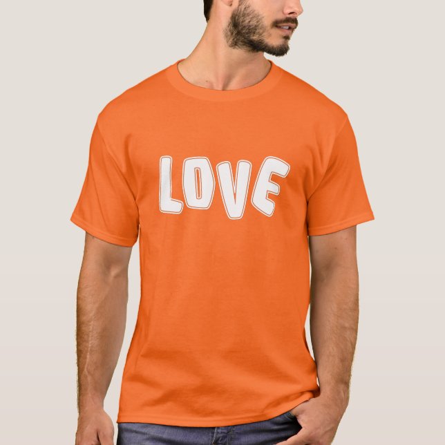 Camiseta Hippy Flower Power Love (Frente)