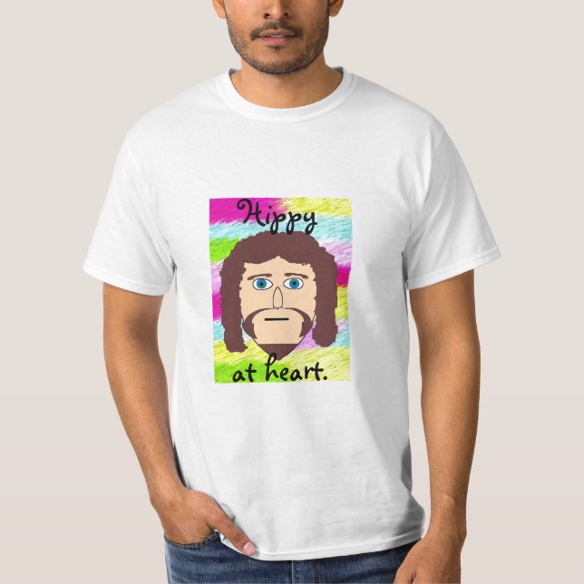 Camiseta Hippy, no coração (Frente)