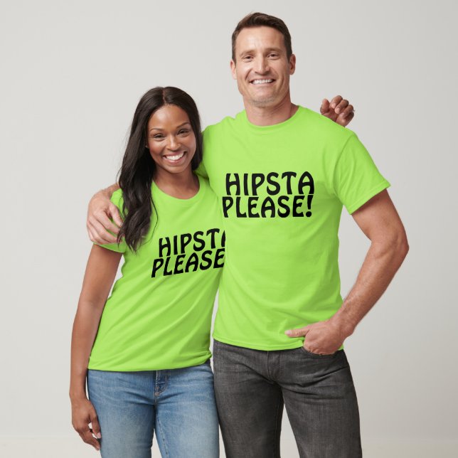 Camiseta Hipsta Please (Unissex)