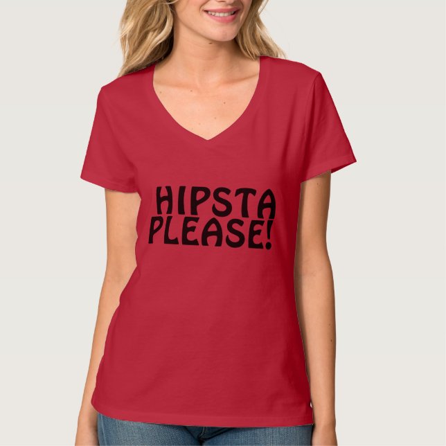 Camiseta Hipsta Please (Frente)