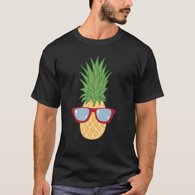 Camiseta Hipster Abacaxi Amor Motivação Amor Abacaxi H (Frente)