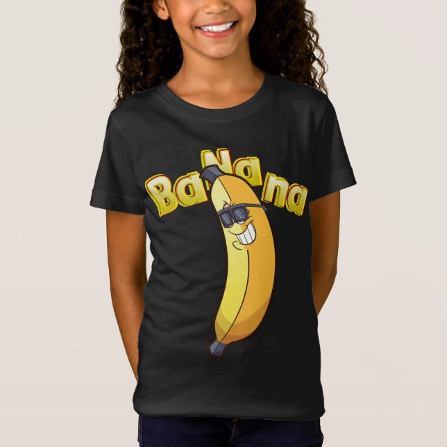 Camiseta Hipster Banana Funny Vegan Fruta Gift. (Frente)