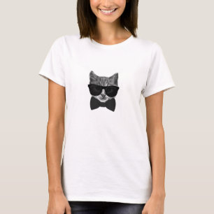 CAMISETA HIPSTER BOWTIE LEGAL CAT