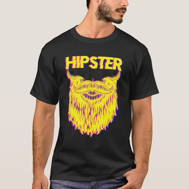 Camiseta Hipster de abacaxi Freethinker Nova Era Trav (Frente)