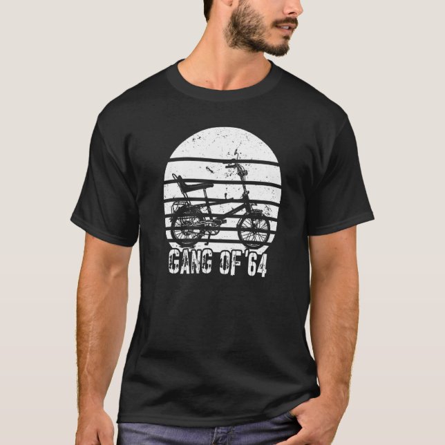 Camiseta Hipster de Bike Chopper 60s High Riser Birthday 19 (Frente)
