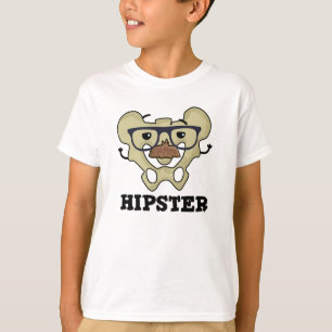 Camiseta Hipster Engraçado Anatomia do Osso da anca