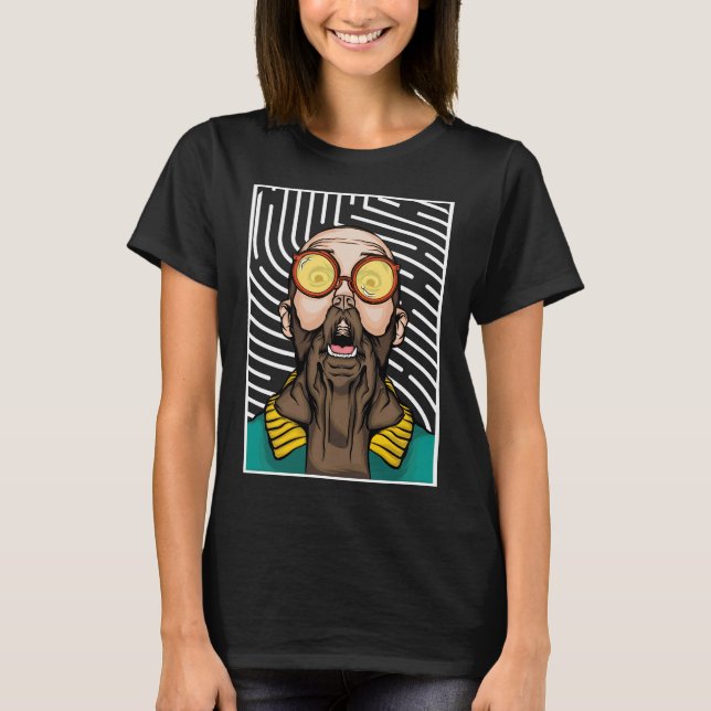 Camiseta Hipster Labrador (Frente)