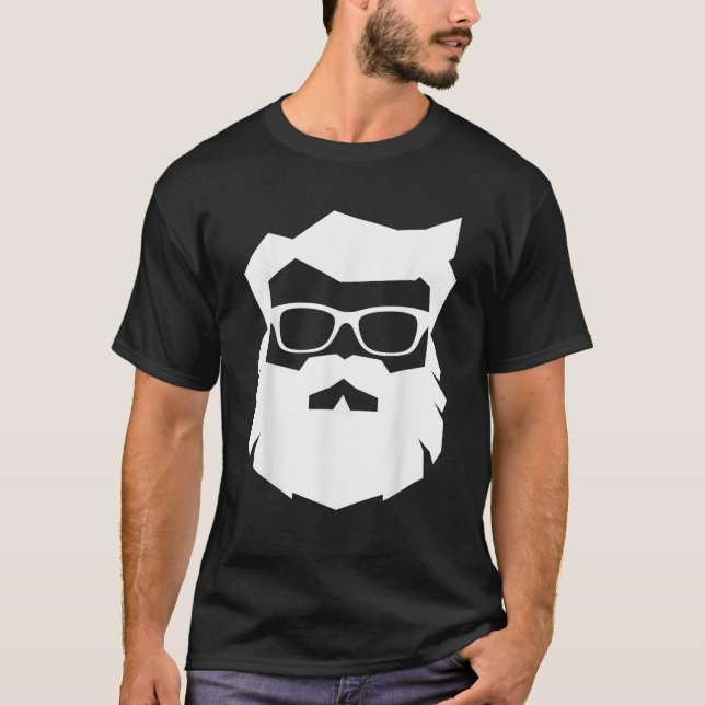 Camiseta Hipster legal Hip SANTA CLAUS Óculos solares mais  (Frente)