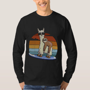 Camiseta Hipster Llama Levante-Se
