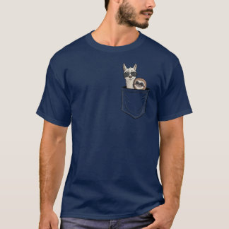 Camiseta Hipster Llama Sloth With Sunglasses Animal In Pock
