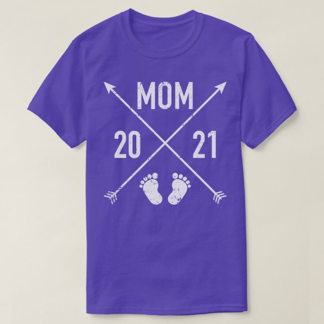 Camiseta Hipster Mãe 2021 (Frente do Design)