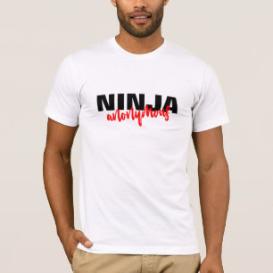 Camiseta Hipster Ninja Ninja - Design Legal furtiva!