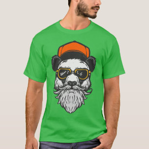 Camiseta Hipster Panda