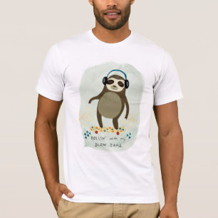Camiseta Hipster Rollhar Com Minhas Pernas Lentas