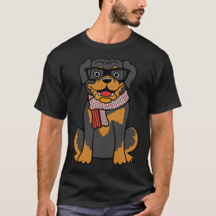 Camiseta Hipster Rottweiler