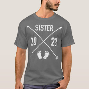 Camiseta Hipster Sister est 2023