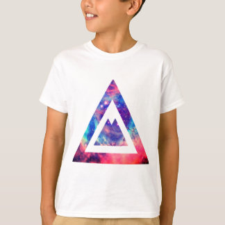 Camiseta Hipster space triangle