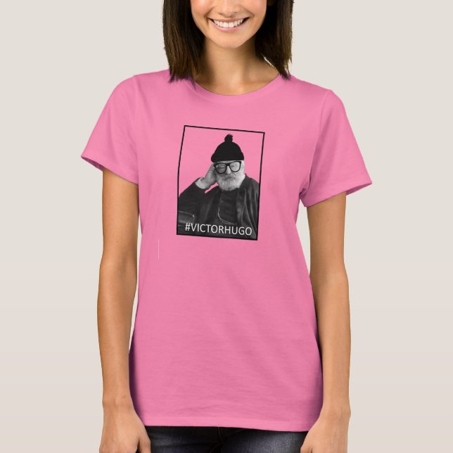 Camiseta Hipster Victor Hugo (Frente)