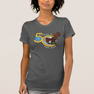 Camiseta Hipsteres espaciais® Camiseta-T ampollo 50 feminin