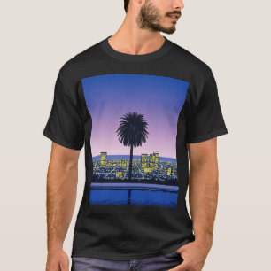 Camiseta Hiroshi Nagai Art Impressão Poster Vaporwave Shirt