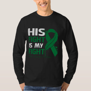 Camiseta His Fight Is My Fight MANIC DEPRESSION AWARENESS F