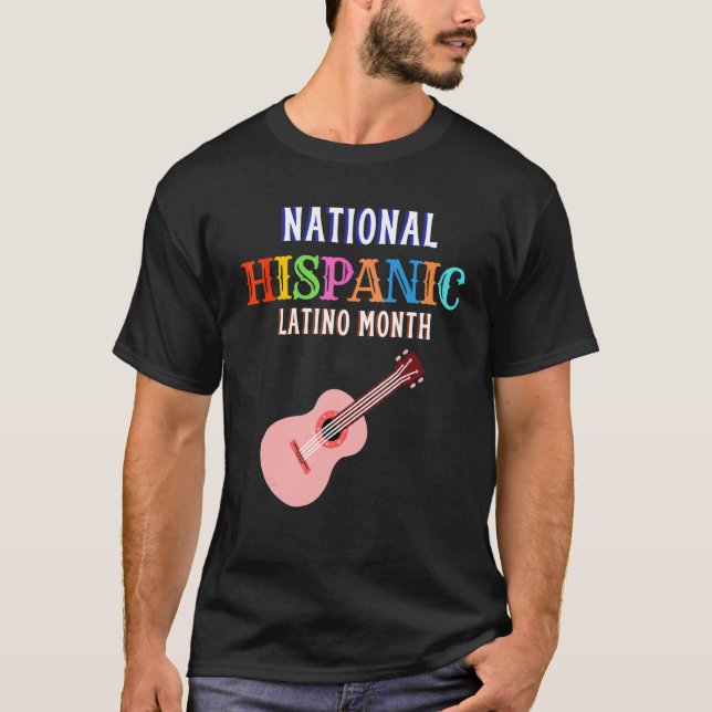 Camiseta Hispanic Ceremony Month Prideful Latin Spanish Ami (Frente)