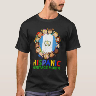 Camiseta Hispanic Heritage Month Guatemala Kids Boys Girls