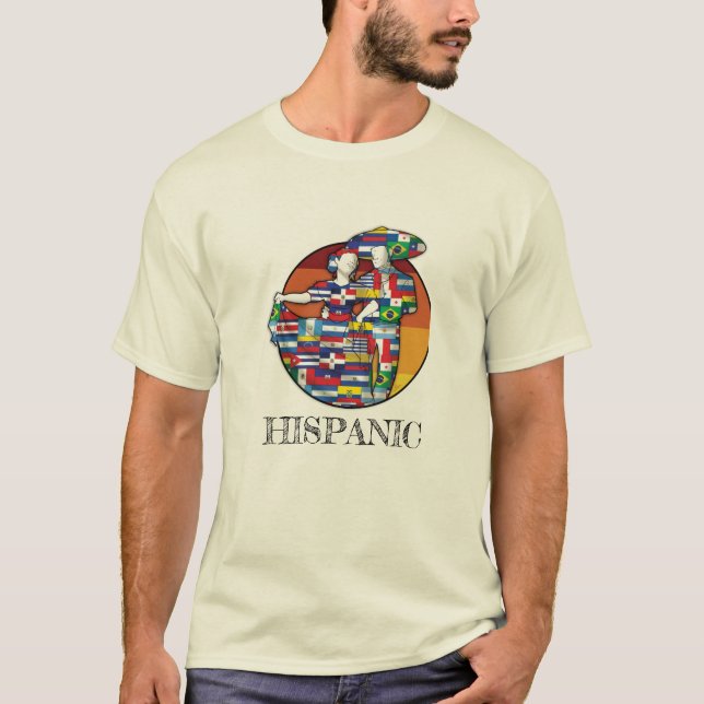 CAMISETA HISPÂNICO (Frente)