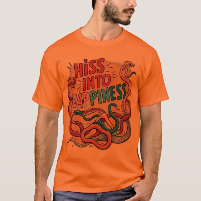Camiseta Hiss em Felicidade (Frente)