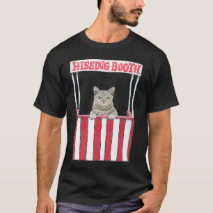 Camiseta Hissing Booth Kitten Kitten Cat Furdad Furdad Para